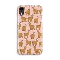 Alpacas: iPhone XR Volledig Geprint Hoesje