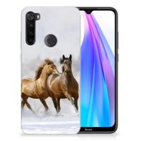 Xiaomi Redmi Note 8T | TPU Hoesje | Paarden
