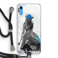 I will not feel a thing: Huawei Y6s Transparant Hoesje met koord