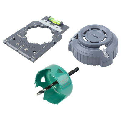 Wolfcraft Gereedschapsset | &apos;Hollewanddozen installeren&apos; | 1 set - 5897000