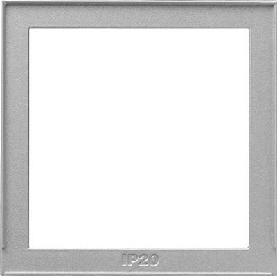 Gira TX 44 Overgangsplaat aluminium TX_44 028965