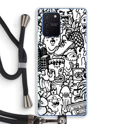 Vexx Mixtape #2: Samsung Galaxy Note 10 Lite Transparant Hoesje met koord