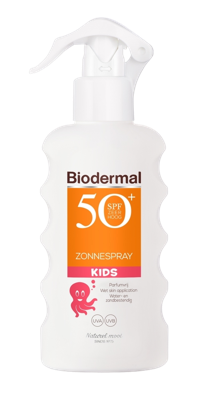 Biodermal Sun Kids Zonnespray - Zonnebrand voor kinderen - SPF50+