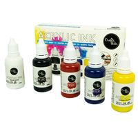Airbrush Verf - 5 Acryl Inkten