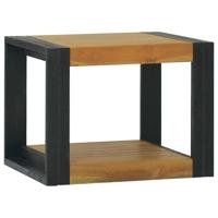 Badkamerwandkast 45x45x35 cm massief teakhout