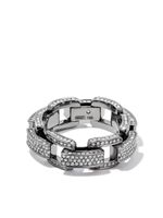 SHAY bague en or noir sertie de diamants