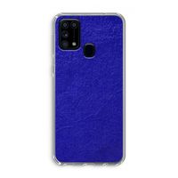 Majorelle Blue: Samsung Galaxy M31 Transparant Hoesje