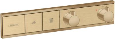 Hansgrohe RainSelect Thermostaat Afbouwdeel voor 2 Functies Brushed Bronze