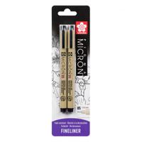 Sakura • pigma micron 05 zwart 0,45mm 2stuks