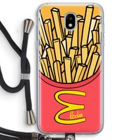 McElodie: Samsung Galaxy J5 (2017) Transparant Hoesje met koord