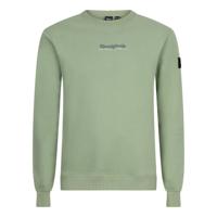 Rellix Jongens sweater creative brushed - Dusty lime groen