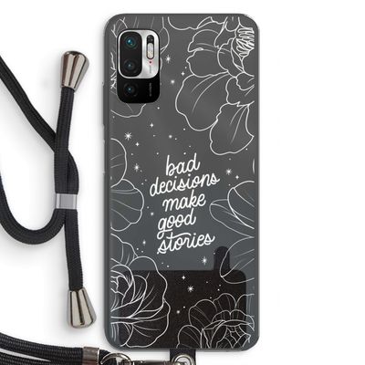 Good stories: Xiaomi Redmi Note 10 5G Transparant Hoesje met koord