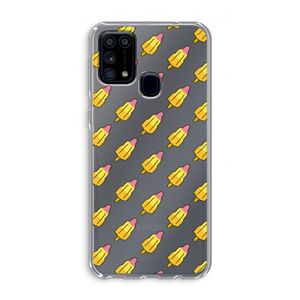 Waterijsjes: Samsung Galaxy M31 Transparant Hoesje