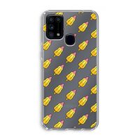 Waterijsjes: Samsung Galaxy M31 Transparant Hoesje