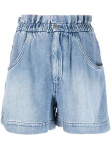 MARANT ÉTOILE short Titea en jean à taille haute - Bleu