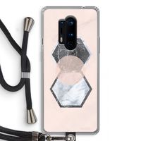 Creatieve toets: OnePlus 8 Pro Transparant Hoesje met koord
