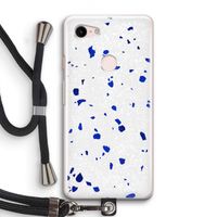 Terrazzo N°5: Pixel 3 Transparant Hoesje met koord