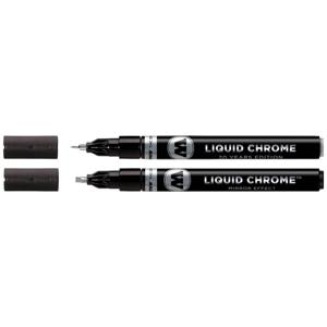 MOLOTOW LIQUID CHROME Lakmarker Chroom 1 mm, 3 mm