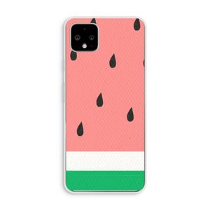 Watermeloen: Pixel 4 XL Transparant Hoesje