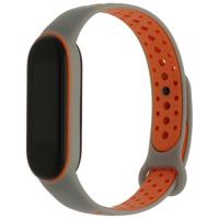 Xiaomi Mi 5/6 Dubbel Sport Band - Grijs Oranje