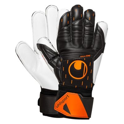 Uhlsport Keepershandschoenen Speed Contact Soft Pro - Zwart/Wit/Oranje Uhlsport Keepershandschoenen Speed Contact Soft Pro - Zwart/Wit/Oranje