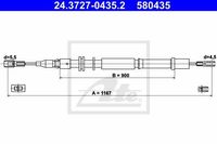 Ate Handremkabel 24.3727-0435.2 - thumbnail