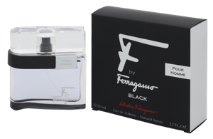 Ferragamo - S. Ferragamo F By Ferragamo Black 50 ml Eau de toilette Heren