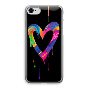 Melts My Heart: iPhone 8 Transparant Hoesje