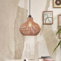 GOOD&MOJO Hanglamp 'Kalahari' Rotan, 32cm, kleur Naturel GOOD&MOJO Hanglamp 'Kalahari' Rotan, 32cm, kleur Naturel