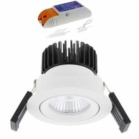 LED inbouwspot 7W 3000K 650 lumen vast compleet Bolero 3