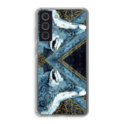 Golden Fox: Samsung Galaxy S21 FE Transparant Hoesje