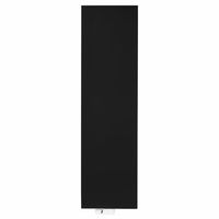 Radiatorendiscounter, Vlakke designradiator Mat Zwart, Design Radiatoren 1800x600