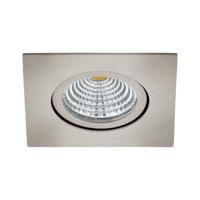 Eglo Richtbare led spot Saliceto vierkant - 6w - 2700K nikkel mat 98304