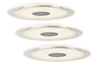 Paulmann 92543 Whirl LED-inbouwlamp Set van 3 stuks LED LED vast ingebouwd 18 W Aluminium - thumbnail