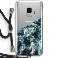 Zee golf: Samsung Galaxy S9 Transparant Hoesje met koord