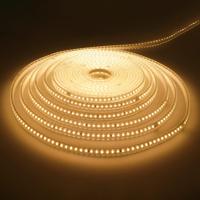 Flex120 LED Strip 10 meter - IP65 waterdicht - Dimbaar - Buiten & Binnen - 120 LEDs/m - 80 Watt 6400 lumen - SMD 2835 - 3000K warm wit - Inkortbaar per meter
