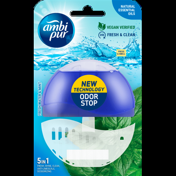 Ambi Pur 24h Fresh & Clean Fresh Water & Mint 5in1 55 ml bij Jumbo