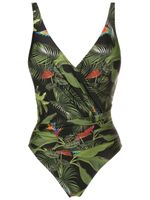 Lygia & Nanny maillot de bain Maisa à imprimé graphique - Vert