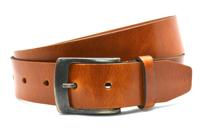 Timbelt Leren Riem 4 cm Cognac