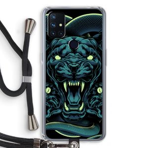 Cougar and Vipers: OnePlus Nord N10 5G Transparant Hoesje met koord