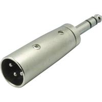 Kash KASH XLR-adapter XLR-stekker - Jackplug male 6,3 mm Stereo Aantal polen: 3 Inhoud: 1 stuk(s)