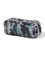 HEMA Etui dubbele rits camo