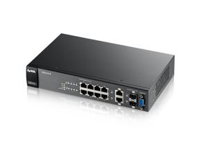 Zyxel GS2210-8 Managed L2 Gigabit Ethernet (10/100/1000) Zwart