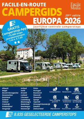 Reisgids Facile-en-Route Campergids Europa 2026 | Facile Media B.V. Reisgids Facile-en-Route Campergids Europa 2026 | Facile Media B.V.