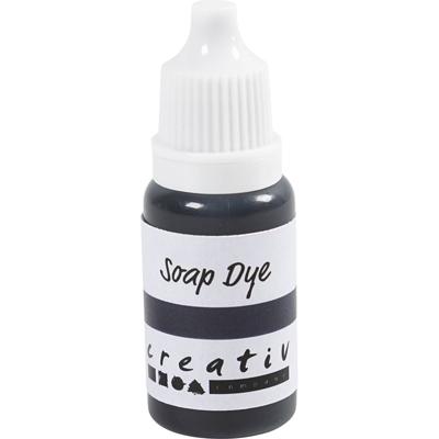 Creativ Company Zeep verf, zwart, 10 ml/ 1 fles
