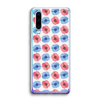Klaproosjes: Huawei P30 Transparant Hoesje