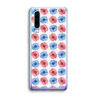 Klaproosjes: Huawei P30 Transparant Hoesje
