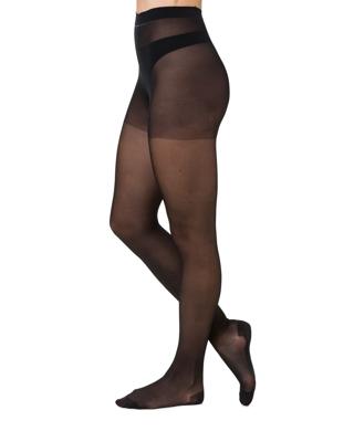 HEMA Comfort panty matt-mousse 30 denier zwart (zwart)