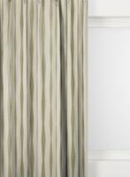 HEMA Gordijnstof Andel lichtdoorlatend golven ecru-groen (groen)