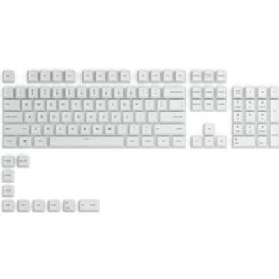Glorious PC Gaming Race GPBT Keycaps - 115 PBT Tastenkappen ISO ES-Layout Arctic White Toetsenbordka Glorious PC Gaming Race GPBT Keycaps - 115 PBT Tastenkappen ISO ES-Layout Arctic White Toetsenbordka
